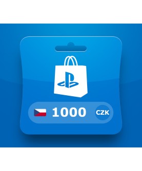 PlayStation Network Card CZK 1000 CZ PlayStation 4 Key 